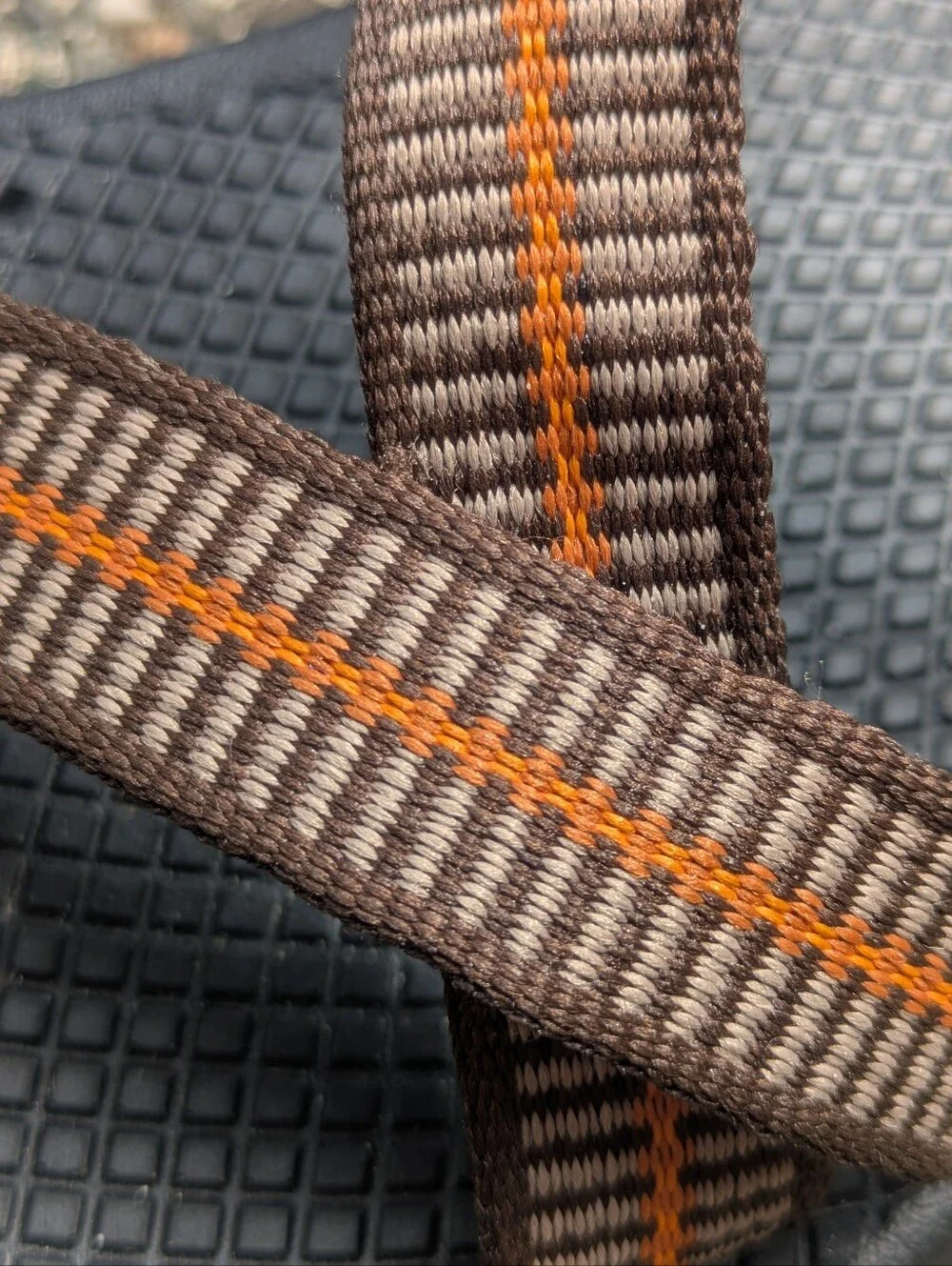 Chaco Brown Orange Z/2 Sandals